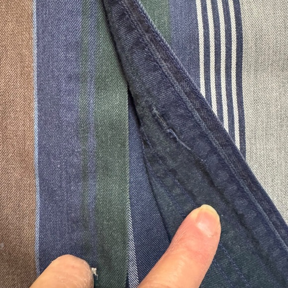 Chaps Ralph Lauren Men’s Vintage Multicolor Striped Long Sleeve Shirt Size XL? - Picture 4 of 7